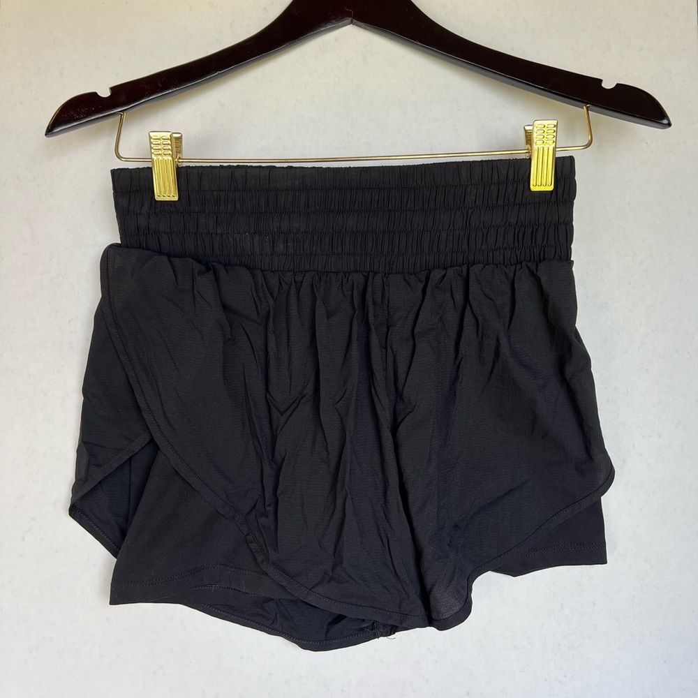 Women’s XS All in Motion Black Athletic Shorts - High Waisted, Compression Lined